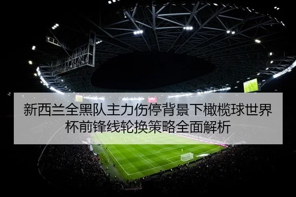 新西兰全黑队主力伤停背景下橄榄球世界杯前锋线轮换策略全面解析